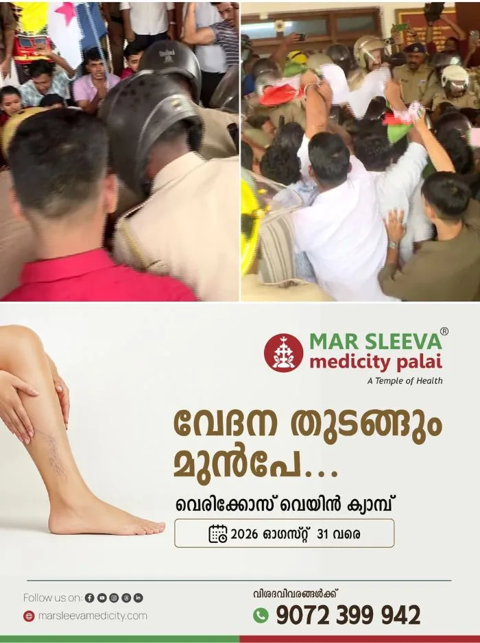 പാലക്കാട് റെയിൽവേ ഡിവിഷൻ വിഭജനം; പ്രതിഷേധം ശക്തമാകുന്നു, ഡിആർഎം ഓഫീസ് ഉപരോധിച്ച് ഡിവൈഎഫ്ഐയും യൂത്ത് കോൺഗ്രസും