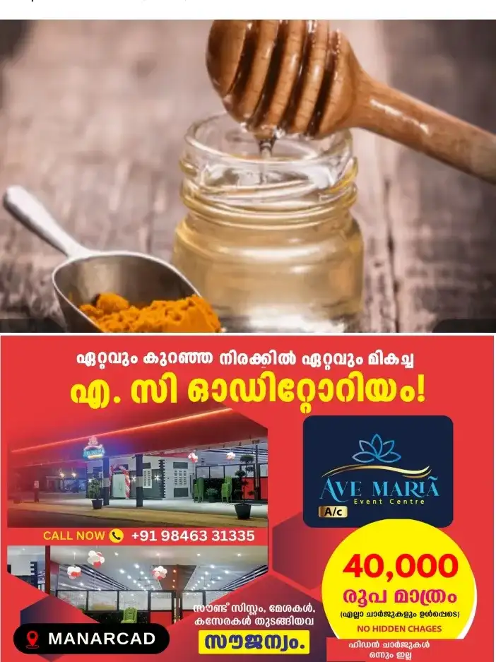 ദിവസവും മഞ്ഞളും തേനും ഇങ്ങനെ കഴിച്ച് നോക്കു;രോഗ പ്രതിരോധശേഷി വര്‍ധിപ്പിക്കാം