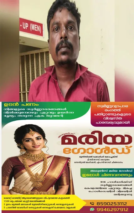 പാചകത്തിലെ നിലവാരക്കുറവ്;പാചകത്തൊഴിലാളിയെ പിരിച്ചുവിട്ടു;ഭാര്യയെ ജോലിയിൽ നിന്ന് പിരിച്ചുവിട്ടതിന് പ്രതികാരം ; സ്കൂൾ ഭക്ഷണത്തിൽ വിഷം കലർത്താൻ ശ്രമിച്ച ഭർത്താവ് അറസ്റ്റിൽ