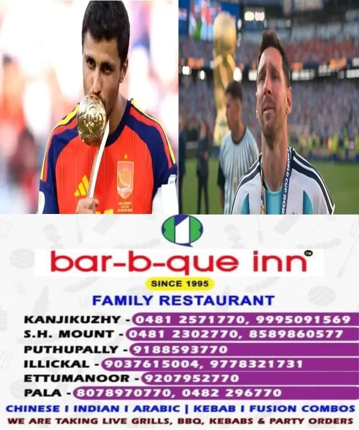 ആരാധക‌ർ ഏറെ പ്രതീക്ഷിച്ചിരുന്ന ഗോള്‍ഡൻ ബോളും ഇത്തവണ മെസിക്ക് ഇല്ല; പുരസ്‌കാരം ലഭിച്ചത് സ്‌പാനിഷ് ക്യാപ്റ്റൻ റോഡ്രിക്ക്