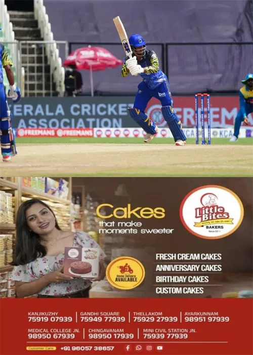 കേരള ക്രിക്കറ്റ് ലീഗ്; ആവേശപ്പോരാട്ടത്തില് ചാമ്പ്യന്മാരായ കൊച്ചി ബ്ലൂ ടൈഗേഴ്സിനെ വീഴ്ത്തി തൃശൂര് ടൈറ്റന്സ്;തൃശൂരിന് വിജയം ഒരുക്കിയത് കൗമാരതാരങ്ങളായ കെ.ആർ. രോഹിതിന്റെയും മൊഹമ്മദ് ഇനാന്റെയും ഉജ്ജ്വല ഇന്നിങ്സുകൾ