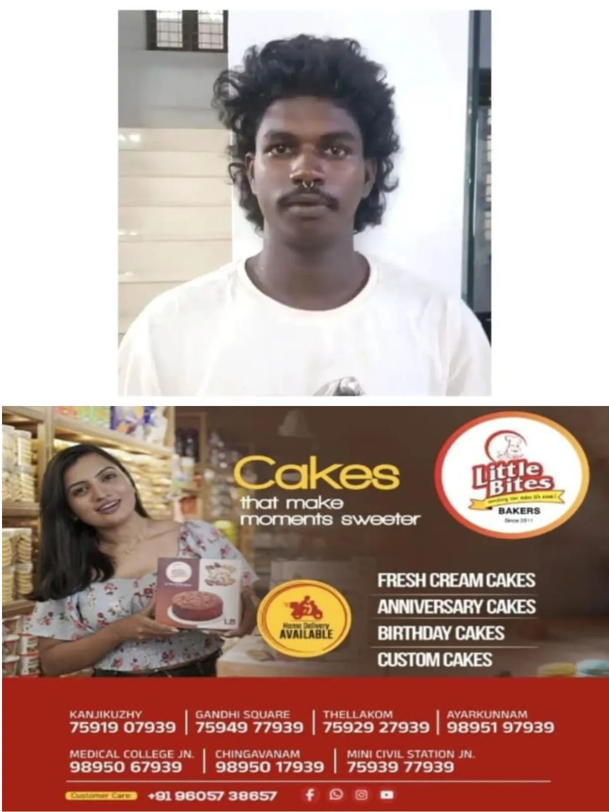 തൃശ്ശൂരിൽ കുട്ടികള്ക്കും യുവാക്കള്ക്കും വില്പന നടത്താൻ കഞ്ചാവ് സൂക്ഷിച്ചു; 21കാരൻ മാള പൊലീസിന്റെ പിടിയില്