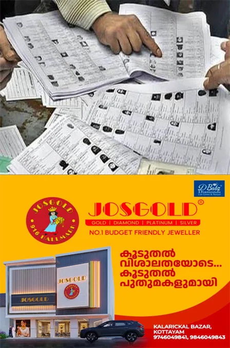 കോട്ടയത്ത് ഉപതിരഞ്ഞെടുപ്പ് നടക്കുന്ന തദ്ദേശ സ്ഥാപനങ്ങളിലെ കരട് വോട്ടർ പട്ടിക ഇന്ന് പ്രസിദ്ധീകരിക്കും; പട്ടിക സംബന്ധിച്ച അപേക്ഷകളും ആക്ഷേപങ്ങളും ആഗസ്റ്റ് അഞ്ചുവരെ ഓൺലൈനായി സ്വീകരിക്കും;ആഗസ്റ്റ് 19 ന് അന്തിമ വോട്ടർ പട്ടിക പ്രസിദ്ധീകരിക്കും