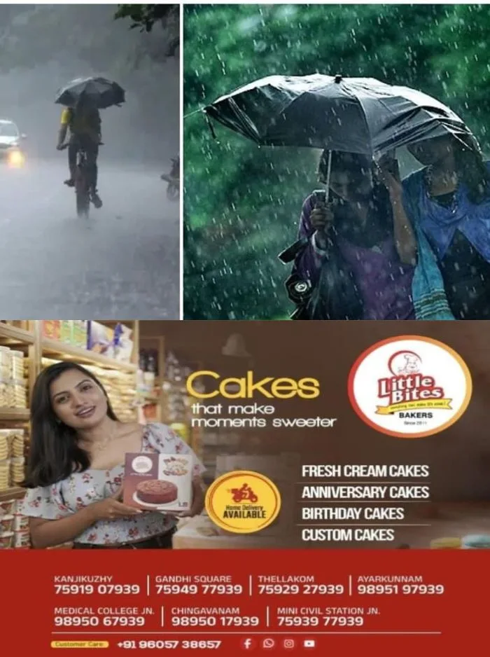 ഒരിടവേളയ്ക്ക് ശേഷം സംസ്ഥാനത്ത് വീണ്ടും മഴ; ഞായറാഴ്ച മുതല് മഴ കനക്കുമെന്ന് മുന്നറിയിപ്പ്, മൂന്ന് ജില്ലകളില് യെല്ലോ അലേര്ട്ട്