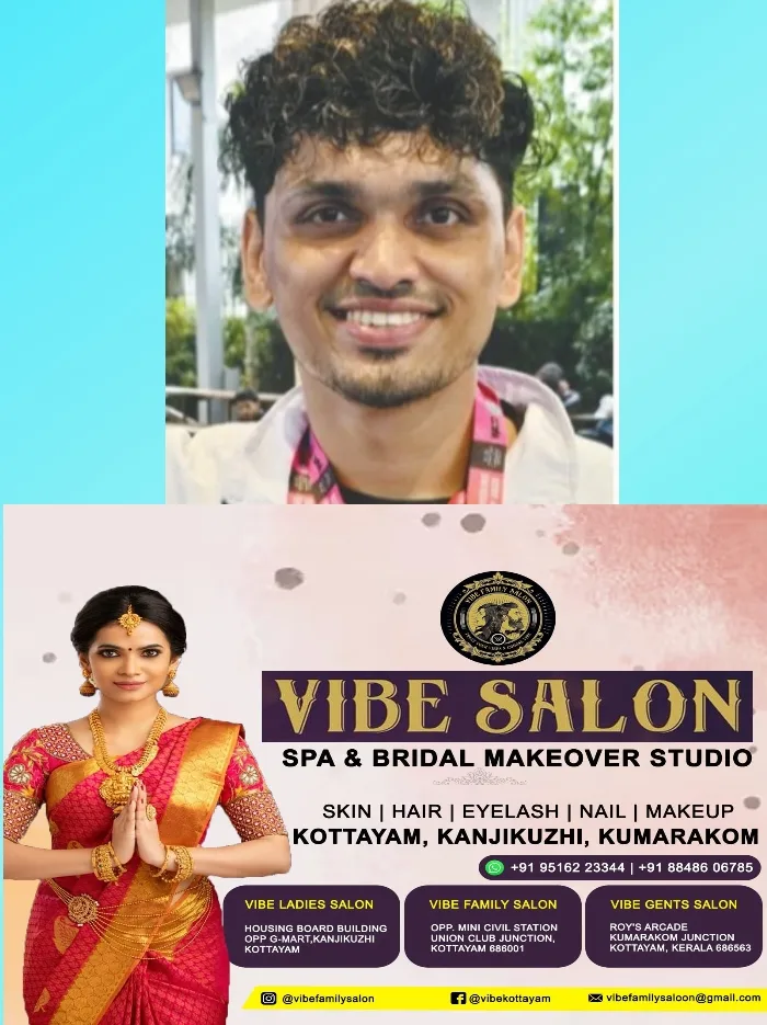 മ​ധ്യ​പ്ര​ദേ​ശി​ല്‍ ന​ട​ന്ന സീ​നി​യ​ര്‍ ദേ​ശീ​യ കി​ക്ക്‌ ബോ​ക്‌​സിം​ഗ് ചാ​മ്പ്യ​ന്‍​ഷി​പ്പി​ല്‍ സ്വ​ര്‍​ണ​മെ​ഡ​ല്‍ നേ​ടി  കൊ​ഴു​വം​കു​ളം സ്വ​ദേ​ശി വി​ഷ്ണു ഗോ​വി​ന്ദ്
