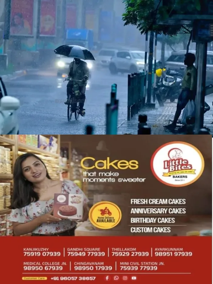 സംസ്ഥാനത്ത് അടുത്ത 3 മണിക്കൂറിൽ മഴ കനക്കും; 2 ജില്ലകളിൽ ഓറഞ്ച് അലർട്ട്; ഇടുക്കി കല്ലാർകുട്ടിയിൽ മണ്ണിടിഞ്ഞ് റോഡിലേക്ക് വീണ് ഗതാഗതം തടസപ്പെട്ടു