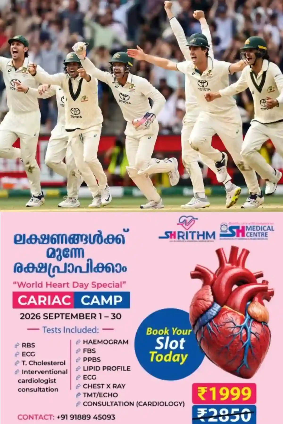 ദക്ഷിണാഫ്രിക്കയെ തകര്ത്ത് ഓസ്ട്രേലിയ; ലോക ടെസ്റ്റ് ചാമ്പ്യൻഷിപ്പ് പോയിന്റ് പട്ടികയില് മാറ്റം; ഇന്ത്യ അഞ്ചാമത്