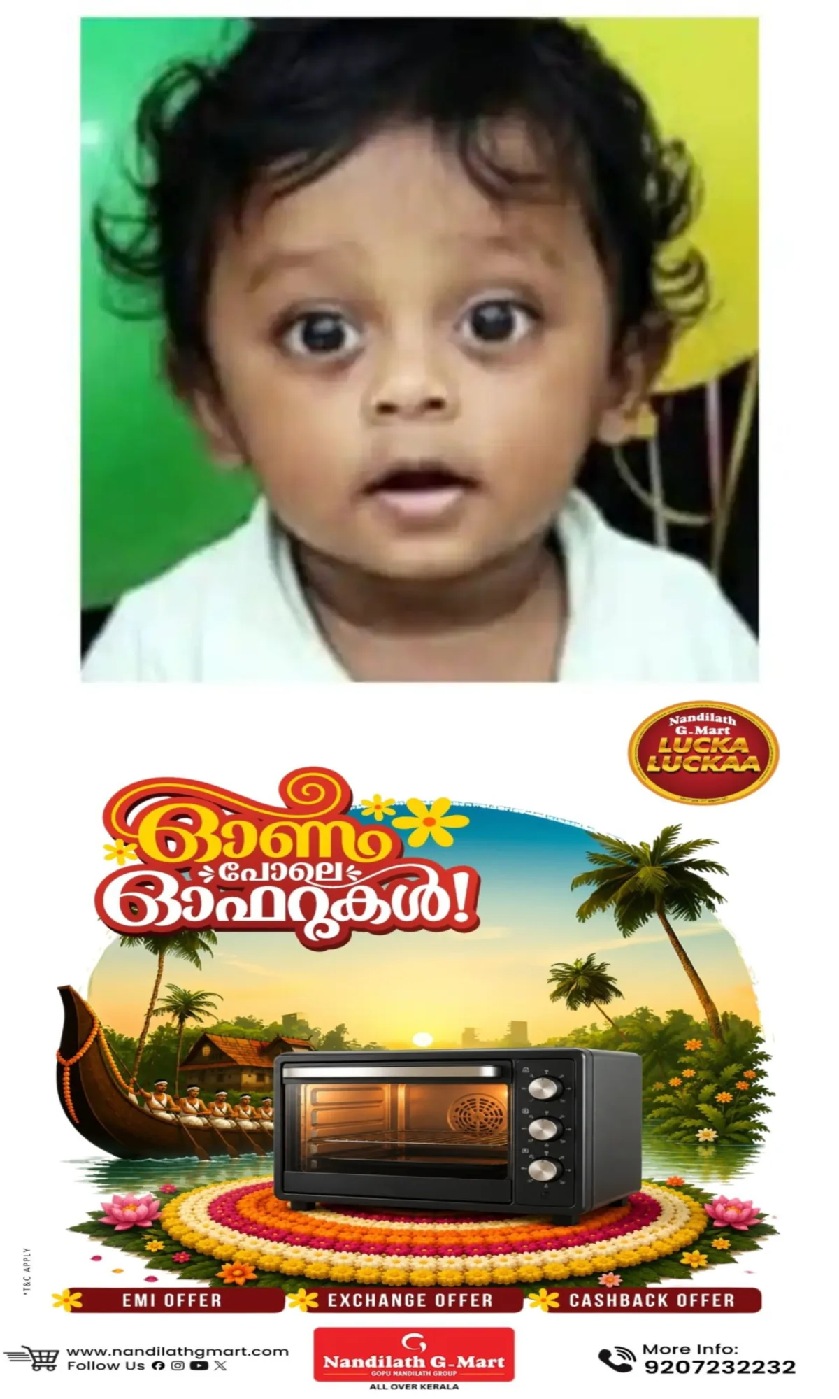 വീടിന് സമീപത്തെ വെള്ളത്തില് വീണ് ഒന്നരവയസ്സുകാരന് ദാരുണാന്ത്യം; മുത്തച്ഛനൊപ്പം വീടിന് തൊട്ടടുത്തുള്ള പാടത്തിന്റെ അരികില് നില്ക്കുന്നതിനിടെ കുഞ്ഞ് അബദ്ധത്തില് വെള്ളത്തിലേക്ക് വീഴുകയായിരുന്നു