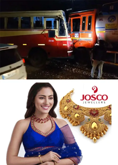 തിരുവനന്തപുരത്ത് ഓവർടേക്ക് ചെയ്യുന്നതിനിടെ ടാങ്കർ ലോറിയും കെഎസ്ആർടിസി ബസും കൂട്ടിയിടിച്ച് 25 ഓളം പേർക്ക് പരിക്ക്;ആരുടെയും നില ഗുരുതരമല്ല