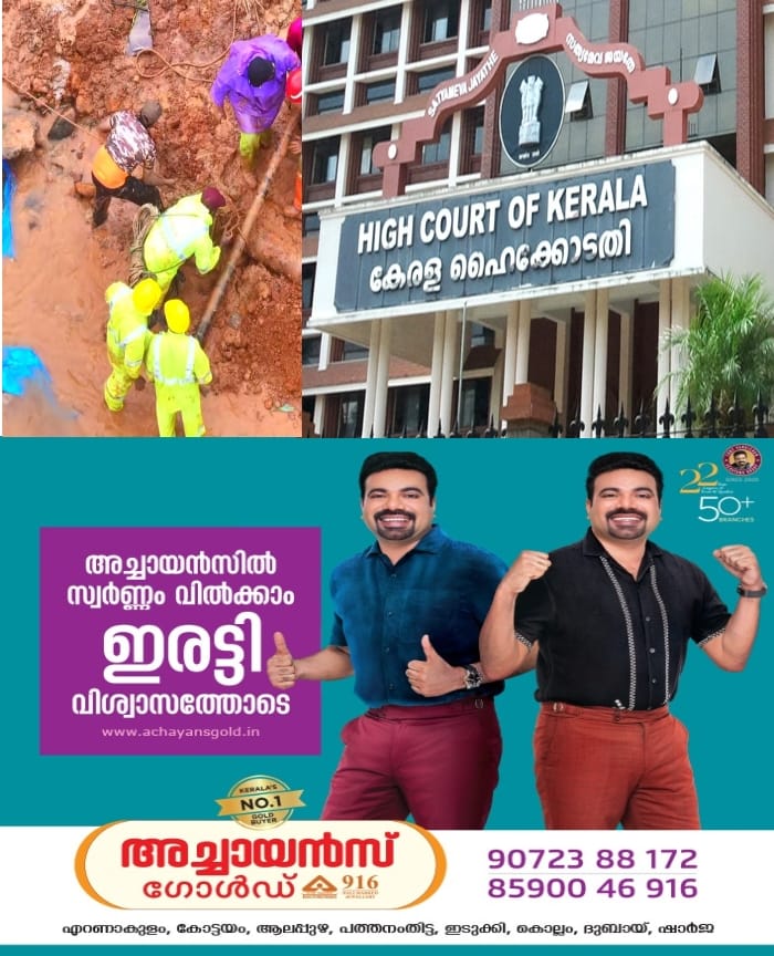 ദുരന്തത്തിന്‍റെ വ്യാപ്തി കുറച്ചത് സർക്കാർ ഇടപെടലിൽ; വയനാട് കള്ളാടി മണ്ണിടിച്ചിൽ ദുരന്തത്തിൽ സർക്കാർ ഹൈക്കോടതിയിൽ റിപ്പോർട്ട് നൽകി