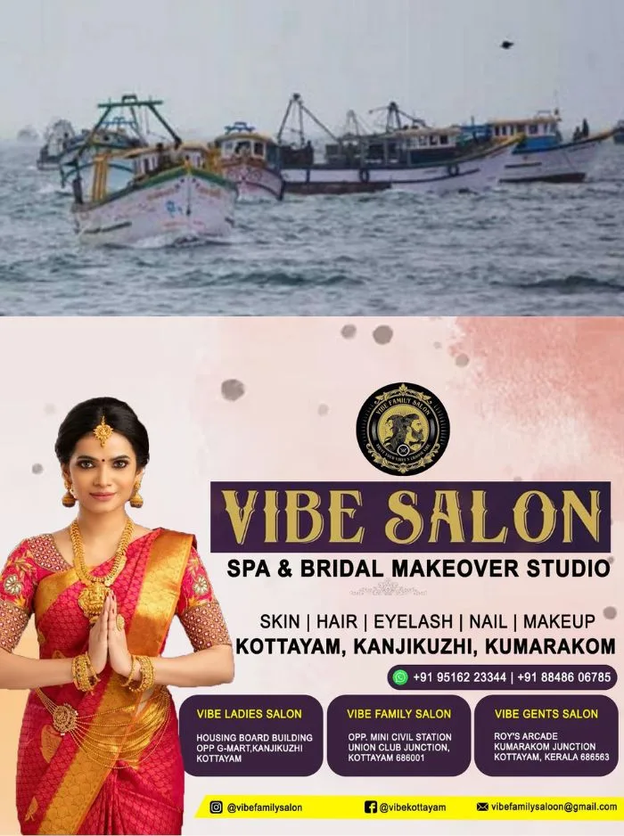 കാണാതായ മത്സ്യത്തൊഴിലാളികൾക്കായി തിരച്ചിൽ പുനഃരാരംഭിച്ചു; മൂന്ന് പേരെ കാണാതായിട്ട് 9 ദിവസം