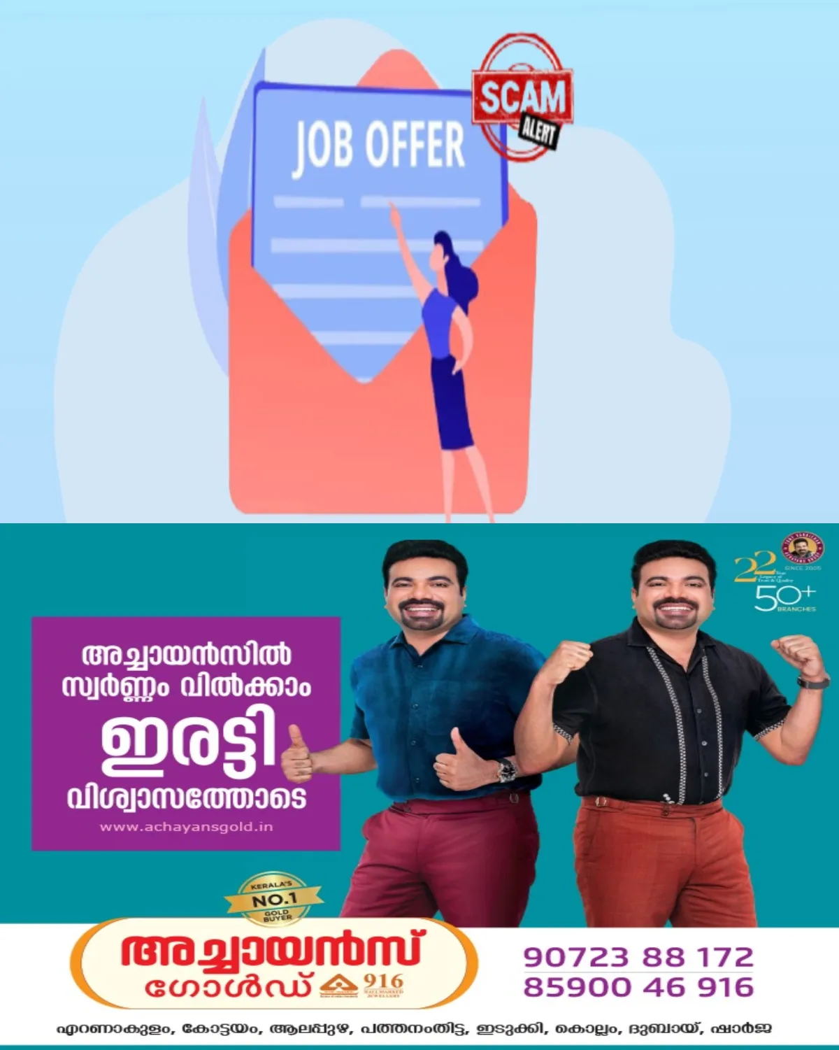 റെയിൽവേയിൽ സ്റ്റേഷൻ മാസ്റ്റർ ജോലി വാഗ്ദാനം; എൻജിനിയറിങ് ബിരുദധാരിയിൽ നിന്ന് 15.90 ലക്ഷം തട്ടിയെന്ന് പരാതി