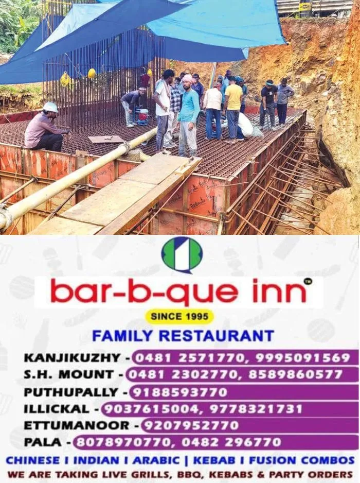സാങ്കേതിക പ്രശ്നങ്ങൾ കാരണം മുടങ്ങിക്കിടന്ന കാഞ്ഞിരപ്പള്ളി ബൈപ്പാസിന്റെ പണി പുനഃരാരംഭിച്ചു; ബൈപ്പാസ് മേൽപ്പാലത്തിന്റെ തൂണിന്റെ കോൺക്രീറ്റിങ് നടത്തി