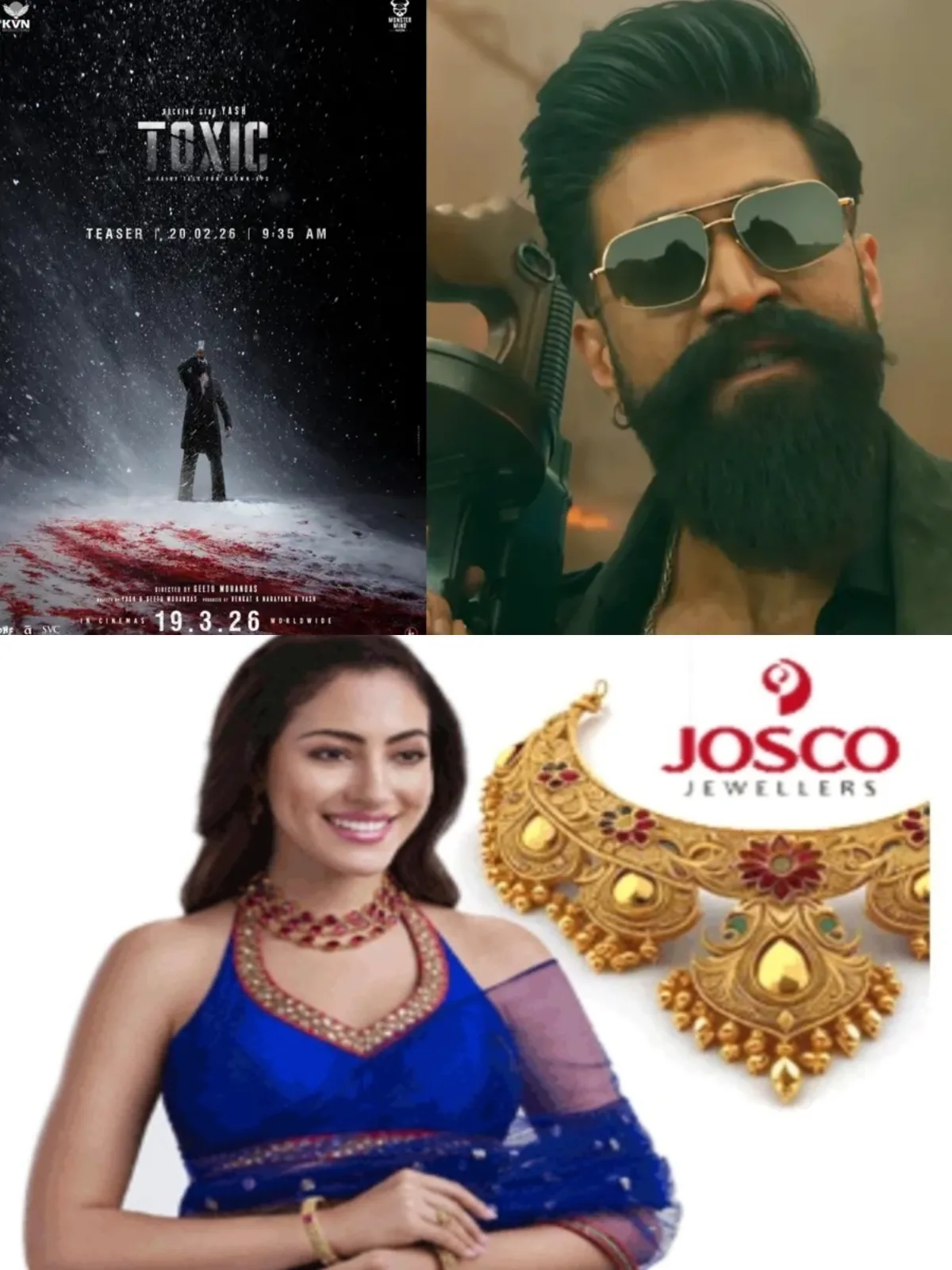 യഷ്- ഗീതു മോഹൻദാസ് ചിത്രം ടോക്സികിന് എ സര്ട്ടിഫിക്കറ്റ്; ചിത്രം ഓഗസ്റ്റ് 26 ന് തിയേറ്ററുകളില്