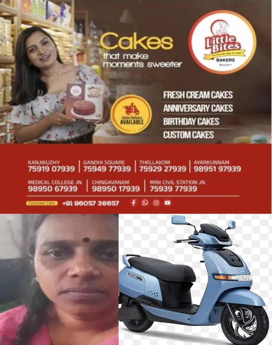 മുഴുവൻ പണവും നൽകി ഇലക്ട്രിക് വാഹനം വാങ്ങിയാലും ബാങ്ക് ലോണാക്കി മാറ്റുന്ന തന്ത്രശാലി:  ഒടുവിൽ കുടുങ്ങി: നെയ്യാറ്റിൻകരയില്‍ സ്വകാര്യ ഇലക്‌ട്രിക് വാഹന ഷോറൂം നടത്തിവന്നിരുന്ന സുമകുമാരി (44) യെയാണ് പോലീസ് അറസ്റ്റ് ചെയ്തത്.