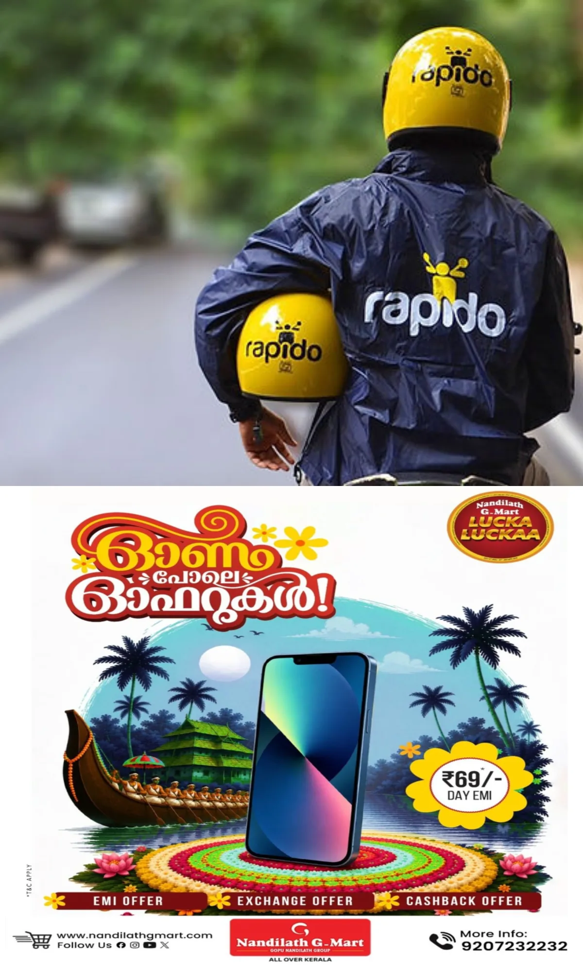 'യാത്രക്കാരെ ചൂഷണം ചെയ്തു'; റാപ്പിഡോയ്ക്ക് പത്ത് ലക്ഷം രൂപ പിഴ ചുമത്തി സിസിപിഎ